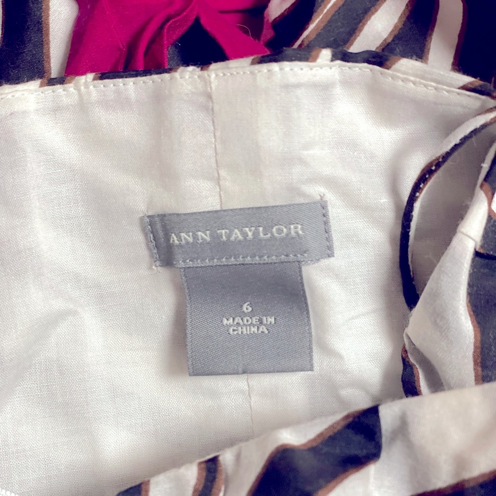 Zebra Print Ann Taylor Dress